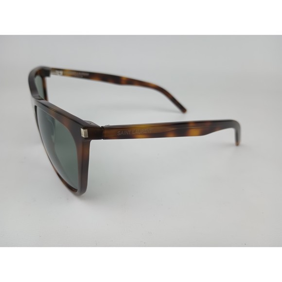 Saint Laurent Women\'s Havana Brown Green Lenses Sunglasses SL526 002 main image 6